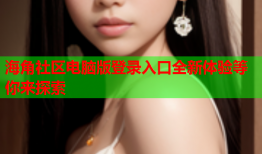 海角社区电脑版登录入口全新体验等你来探索