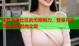 探索海角社区的无限魅力，登录开启你的全球时尚之旅