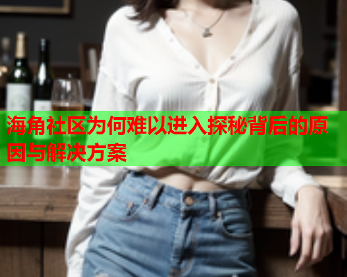 海角社区为何难以进入探秘背后的原因与解决方案