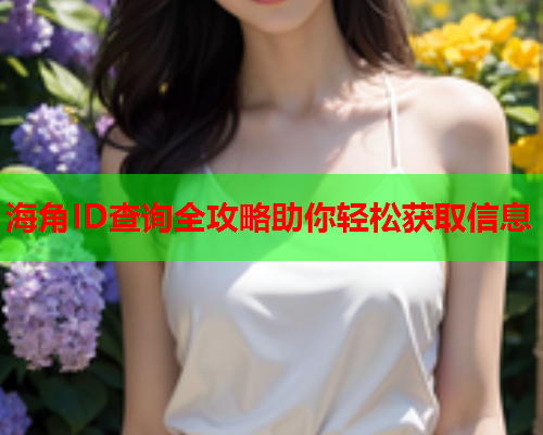 海角ID查询全攻略助你轻松获取信息